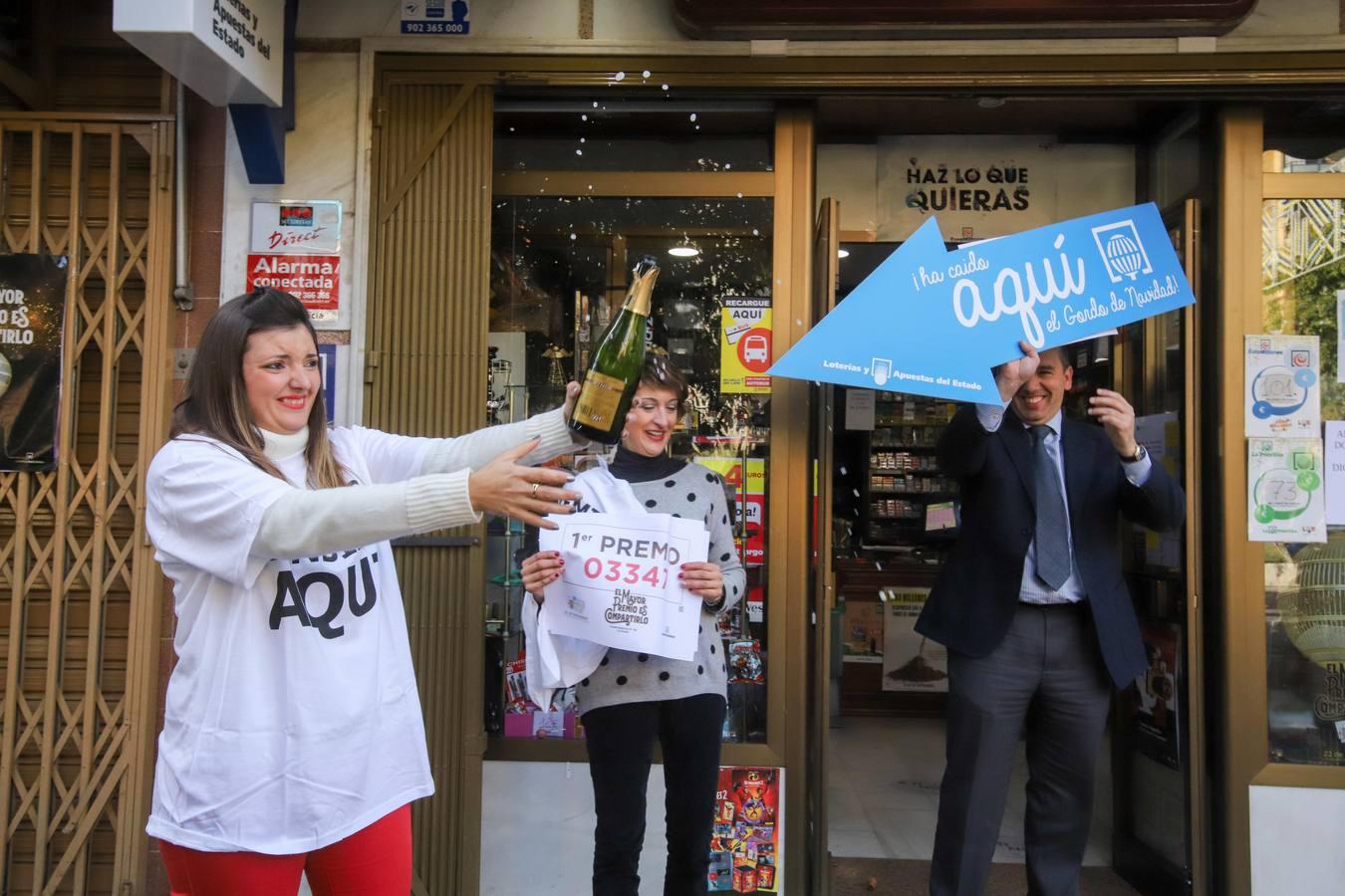 El Gordo de la Lotería de Navidad cae en toda Andalucía con el número 3.347